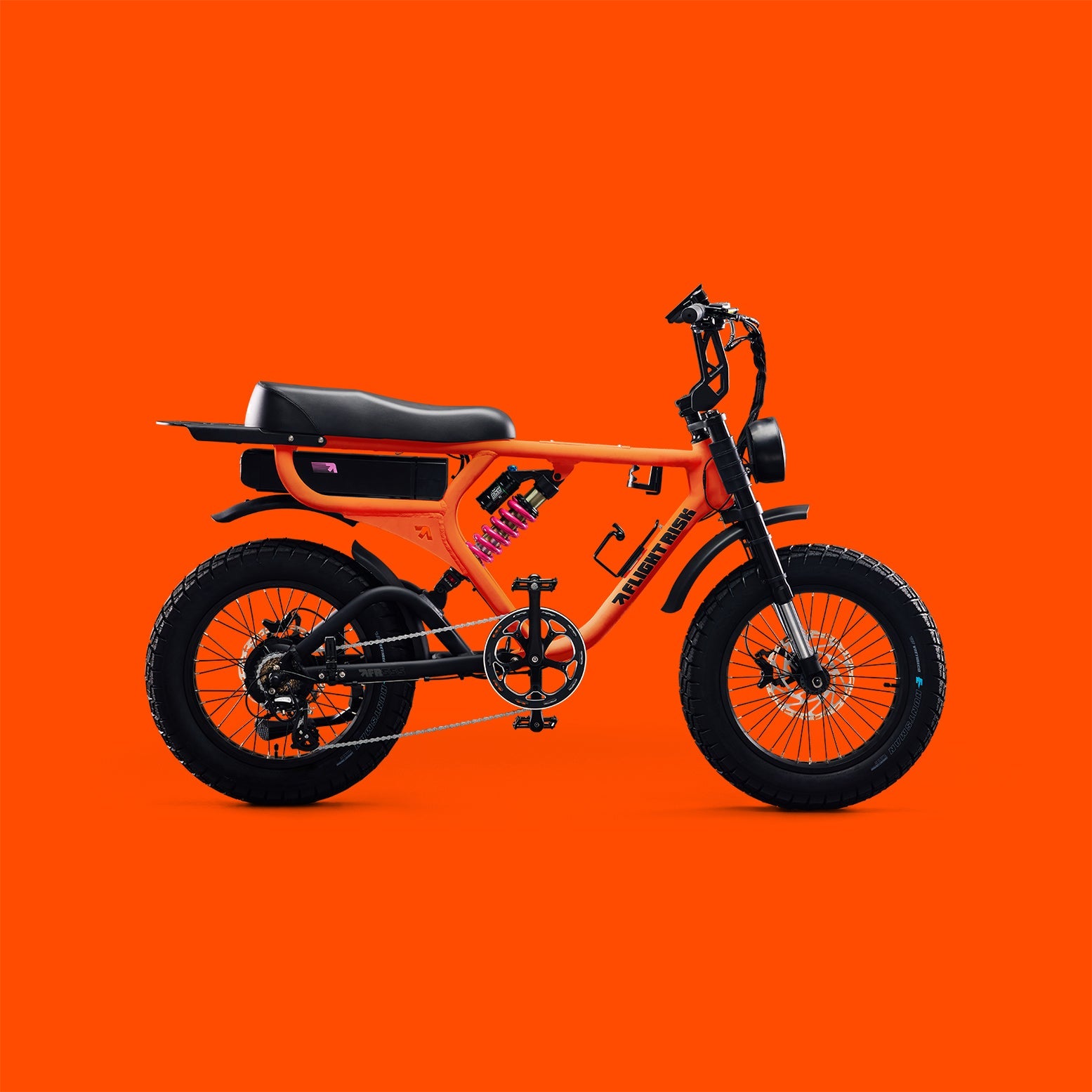 Flight Risk Fr303 FR303 - Orange Electric Bike | Flight Risk UAE – Flightrisk UAE