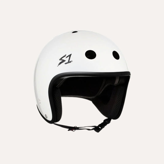 S1 Lifer Retro Helmet White Gloss